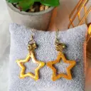 Boucles d'oreilles "Étoile scintillante"      