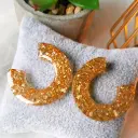 Boucles d'oreilles "Dorea sacrée" 