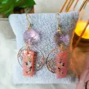 Boucles d'oreilles " Lotus Naeva "