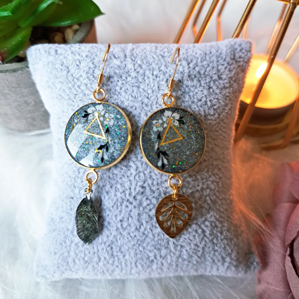 Boucles d'oreilles " Nerina "  