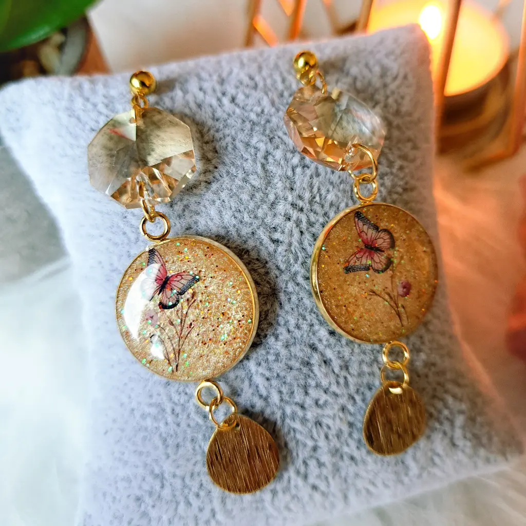 Boucles d'oreilles " Isaline "   