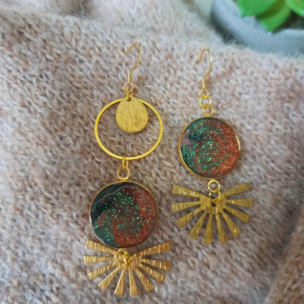 Boucles d'oreilles " Mariella "