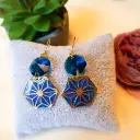 Boucles d'oreilles " Scarlett "     