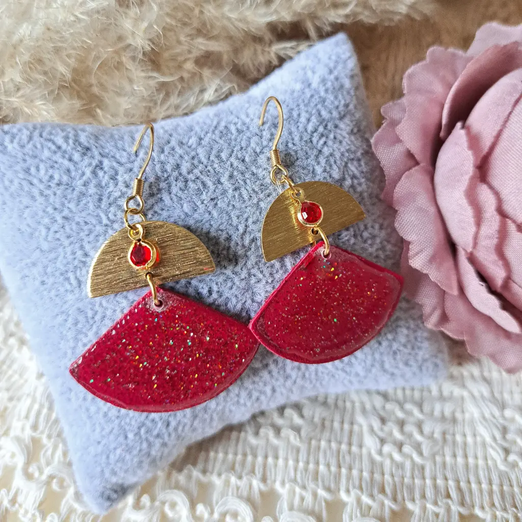 Boucles d'oreilles " Brianda " 