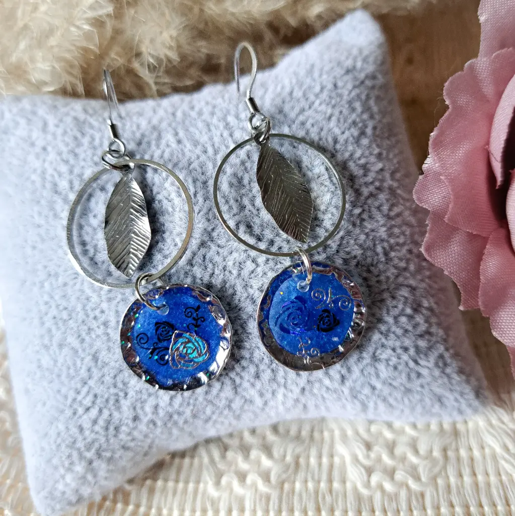 Boucles d'oreilles " Emeline "       