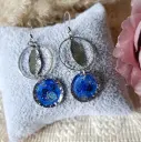 Boucles d'oreilles " Emeline "       