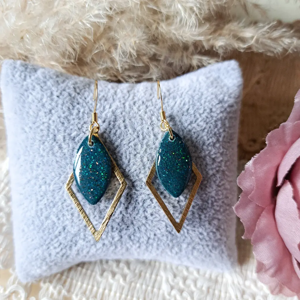 Boucles d'oreilles " Elowen  "         