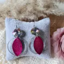 Boucles d'oreilles " Cristalia   "   