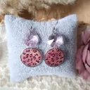 Boucles d'oreilles " Félinéa "