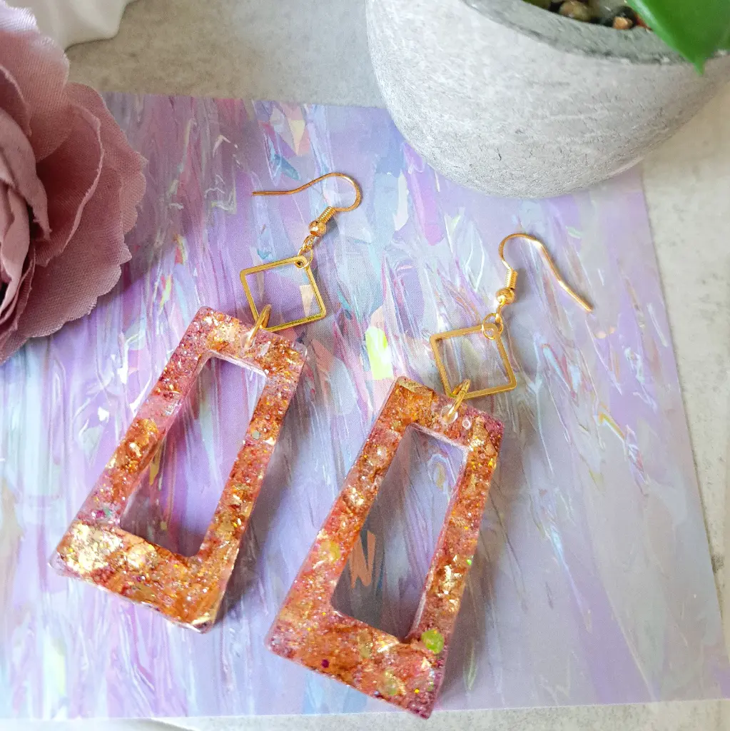 Boucles d'oreilles " Mabel "   