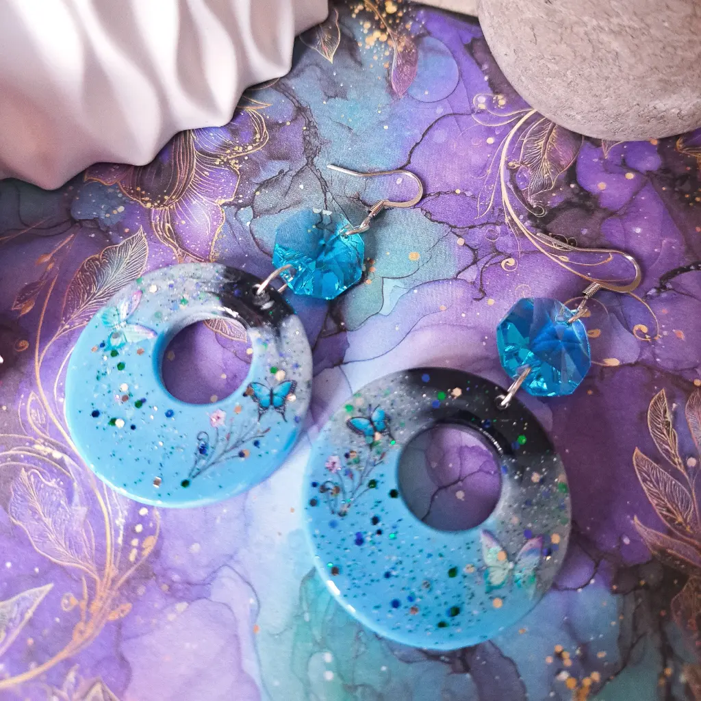 Boucles d'oreilles " Lolly" 
