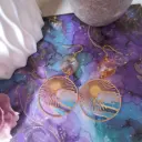 Boucles d'oreilles " ciel de rêve " 