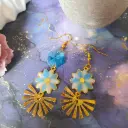 Boucles d'oreilles " Agatha "    