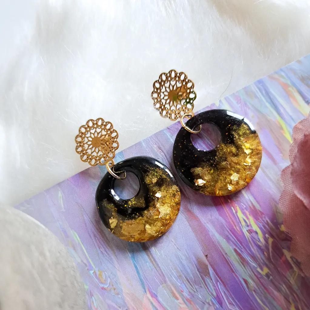 Boucles d'oreilles " Niméa "