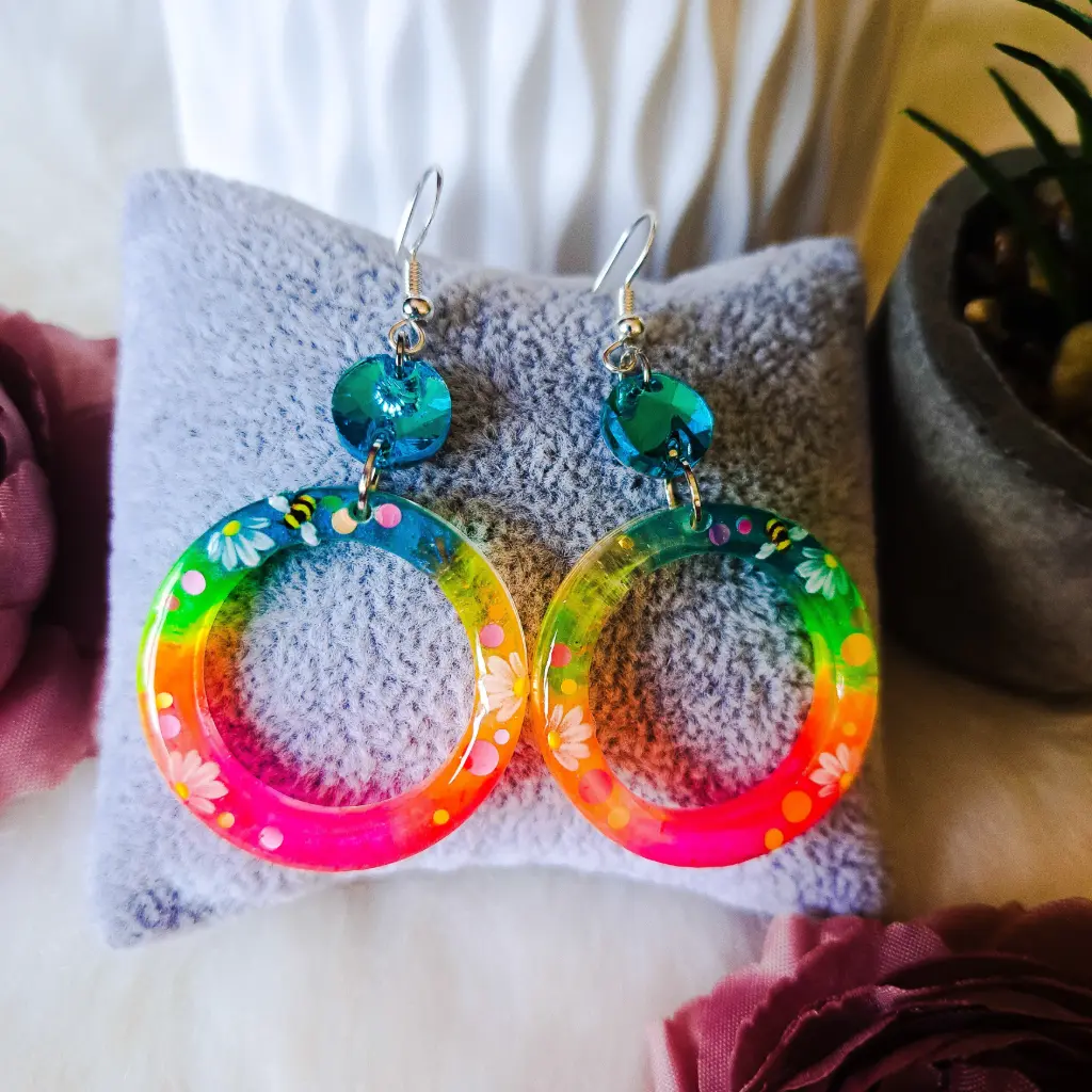 Boucles d'oreilles " Maya " 