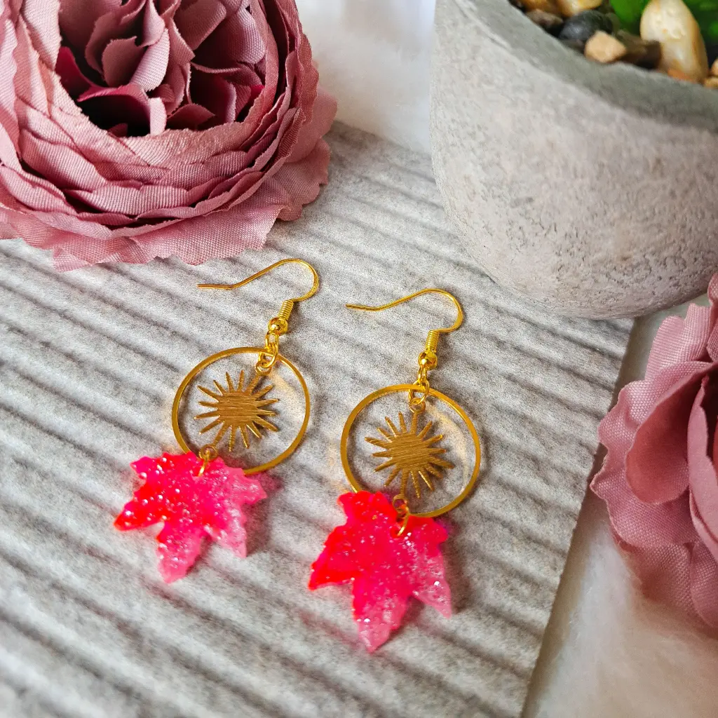 Boucles d'oreilles " Canada "   