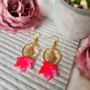 Boucles d'oreilles " Canada "   