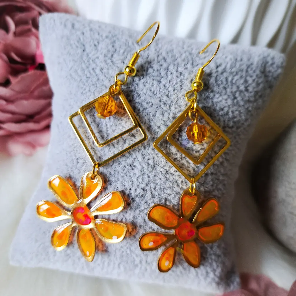 Boucles d'oreilles " Sofia "  