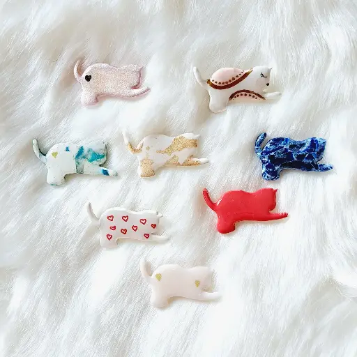 Broche chaton