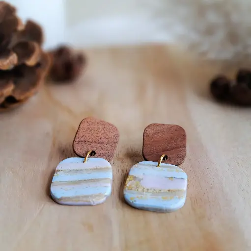 Boucles d'oreilles Sidonie