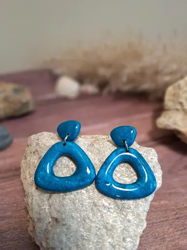 Puces d'oreilles " Hilda "   