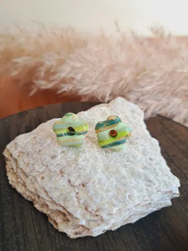Puces d'oreilles " Ophélie " 