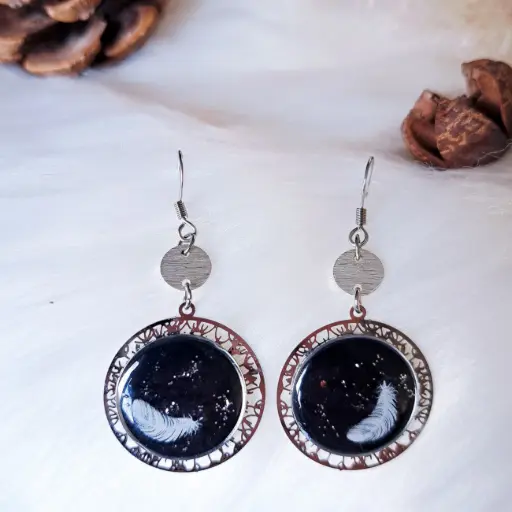 Boucles d'oreilles " Fantasia"