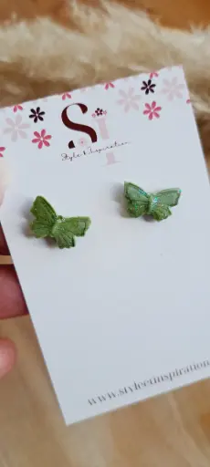 Puces d'oreilles " Chloé "   