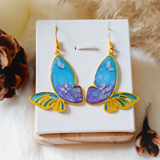 Boucles d'oreilles " Ness"    