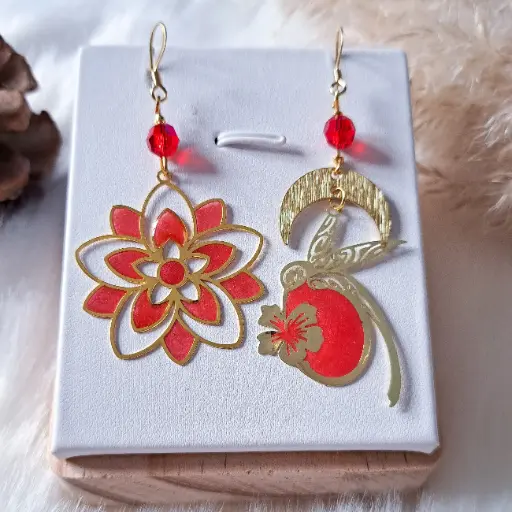 Boucles d'oreilles " Harmonie "