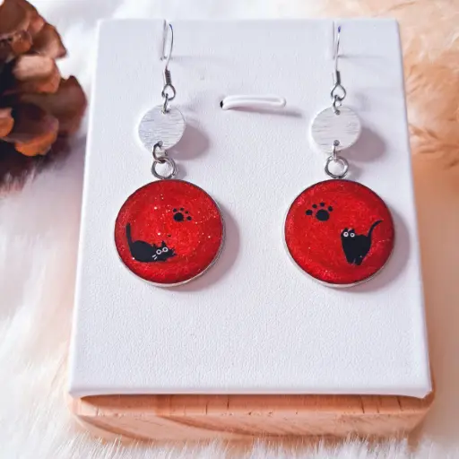 Boucles d'oreilles " Salem"