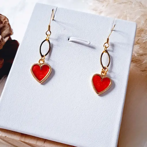 Boucles d'oreilles " Passion"     