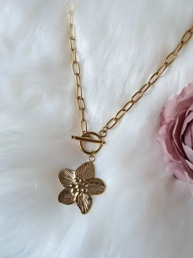 Collier " Nahée doré "  