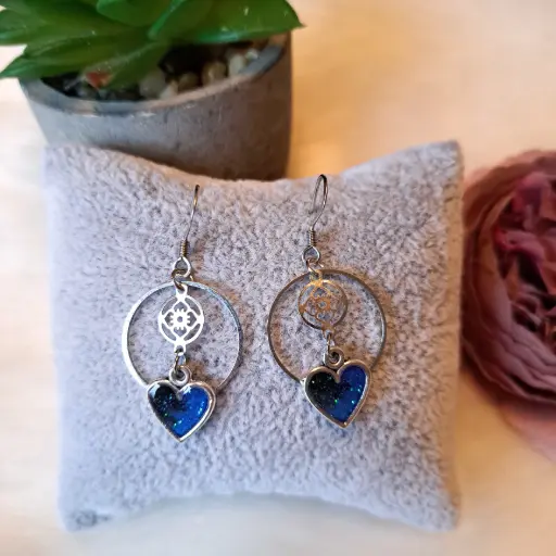 Boucles d'oreilles " Délina " 