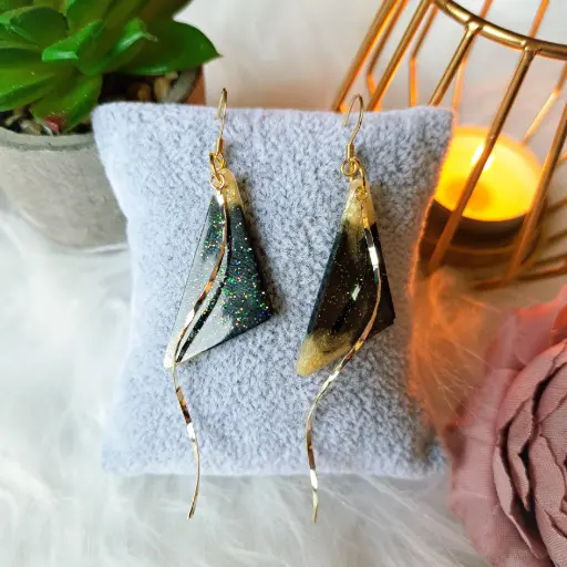 Boucles d'oreilles " Séraphine "     