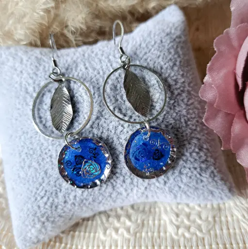 Boucles d'oreilles " Emeline "       