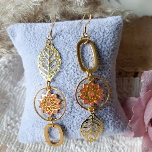 Boucles d'oreilles " Irisia "