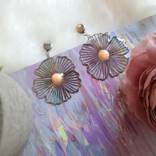 Boucles d'oreilles " Eloah " 