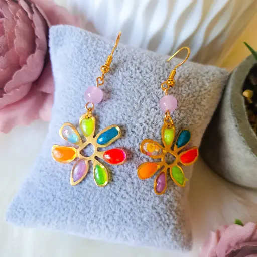 Boucles d'oreilles " Felicie"  