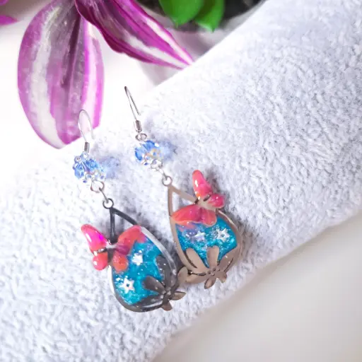 Boucles d'oreilles " Alezia "  